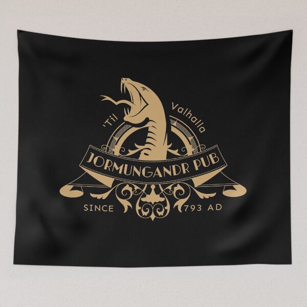 Item preview, Jormungandr Pub designed and sold by ManCardDesigns.