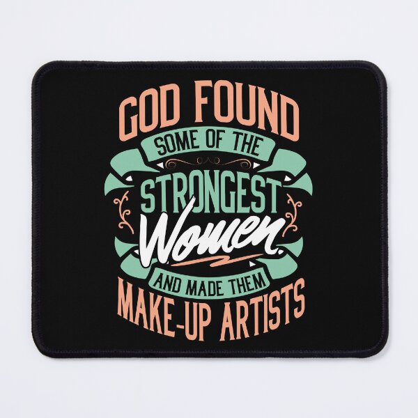 Item preview, Strong Woman Make Up Artists Profession Gift Idea designed and sold by haselshirt.