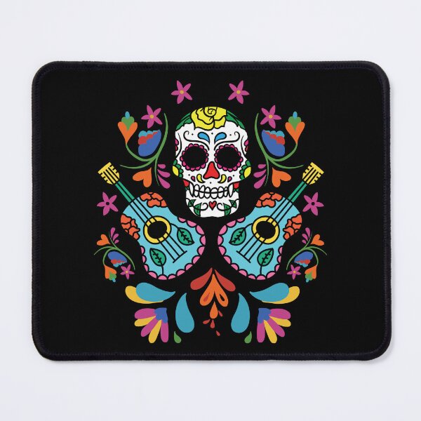 Item preview, Colorful Calavera Guitars Day of The Dead Guitarist Gift designed and sold by haselshirt.