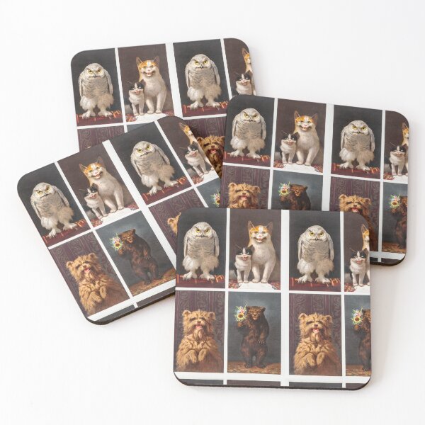 Item preview,  Owls, Bears, Cats, and Dogs designed and sold by TeeARTHY.