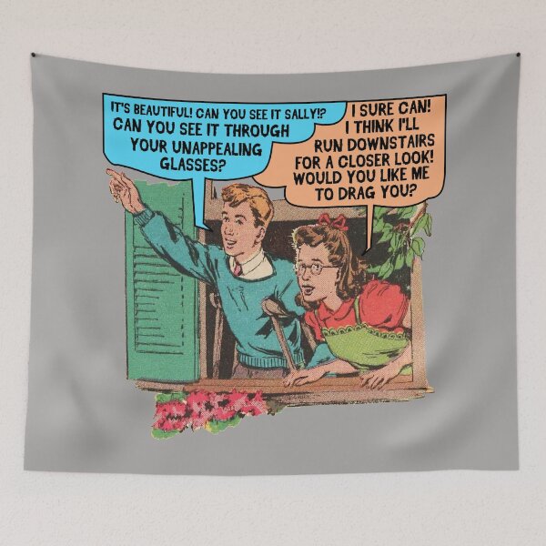 Item preview, Funny Drawing of Horrible Kids Being Catty designed and sold by tommytidalwave.