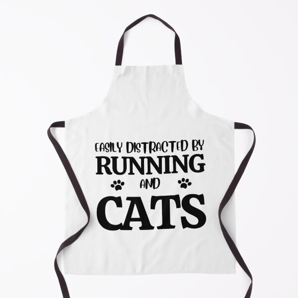 Item preview, Easily Distracted By Running And Cats - Funny Runners III designed and sold by RunPower.