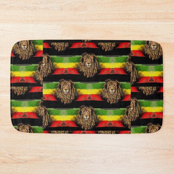 Item preview, Reggae lion, red yellow green designed and sold by amy greaves.
