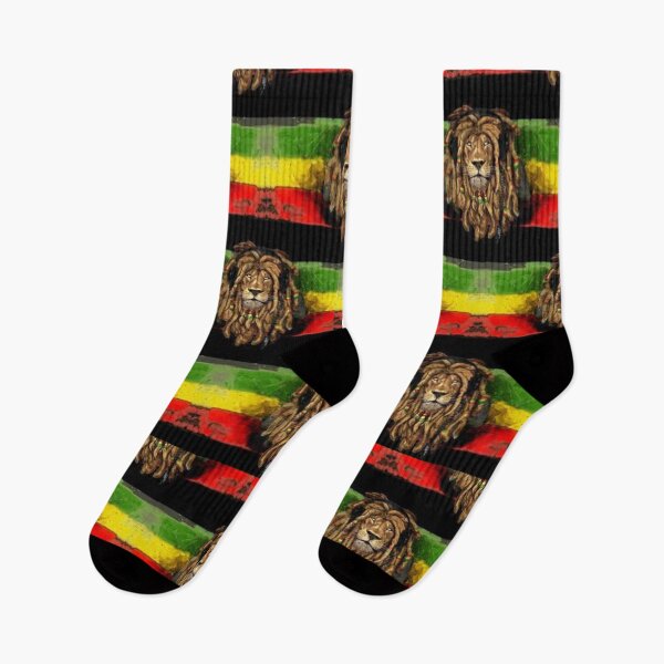 Artikelvorschau, Reggae-Löwe, rot, gelb, grün entworfen und verkauft von amy greaves.