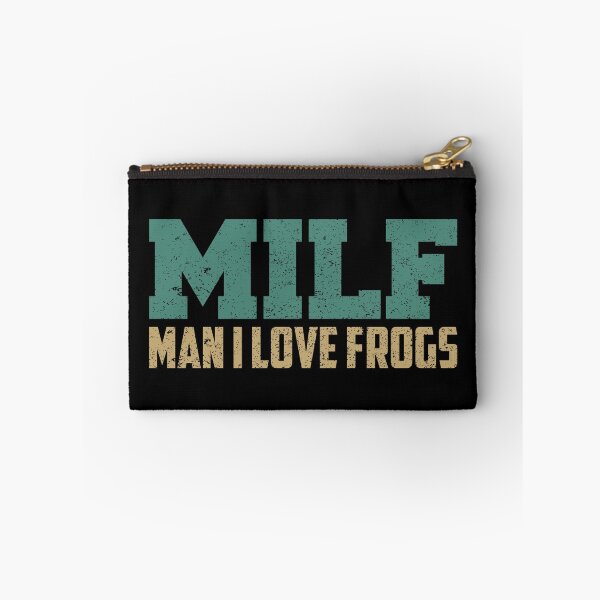 Item preview, MILF-Man I Love Frogs Funny Saying Frog-Amphibian Lovers designed and sold by saifuddin shifat.