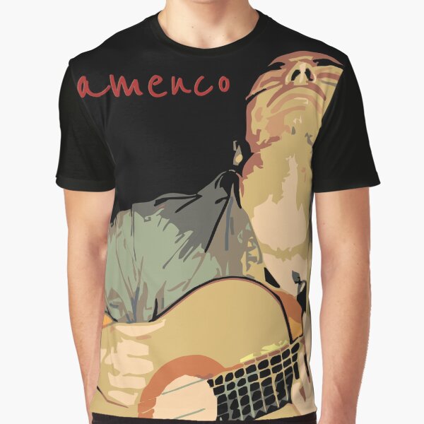 Flamenco guitarra Graphic T-Shirt