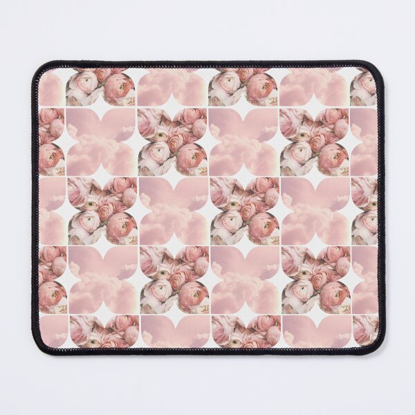 Item preview, Soft Pink Clouds and Flowers Pattern designed and sold by superbling.