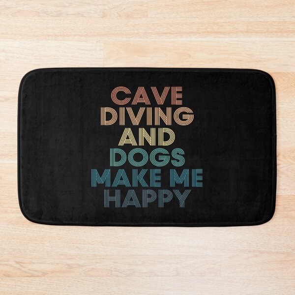 Item preview, Cave Diving And Dogs Make Me Happy- Gift for Cave Diving & Dogs Fans designed and sold by kindxinn.