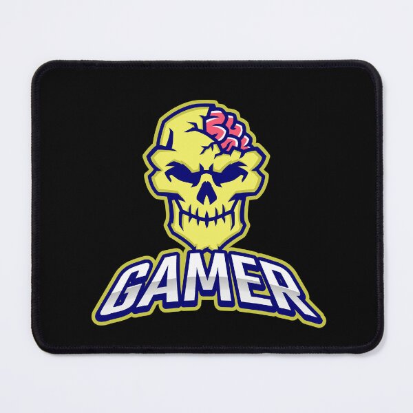 Item preview, Gamer with Brainy Skull designed and sold by PRIVARSHU.