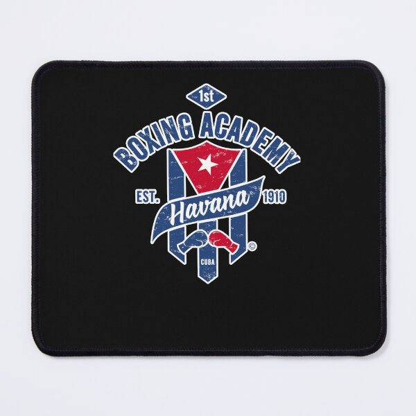 Item preview, 1ST BOXING ACADEMY HAVANA, EST. 1910 CUBA, USED LOOK, BY SUBGIRL Classic designed and sold by luptakkites.