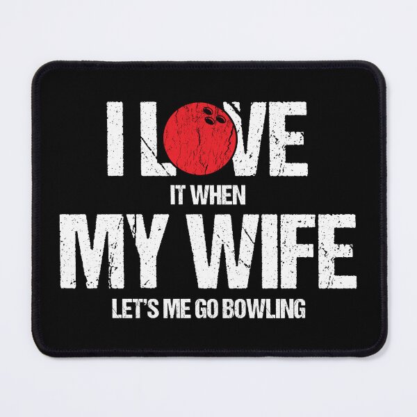 Item preview, Love Wife Bowling Christmas Xmas Sport Holiday Gift designed and sold by haselshirt.