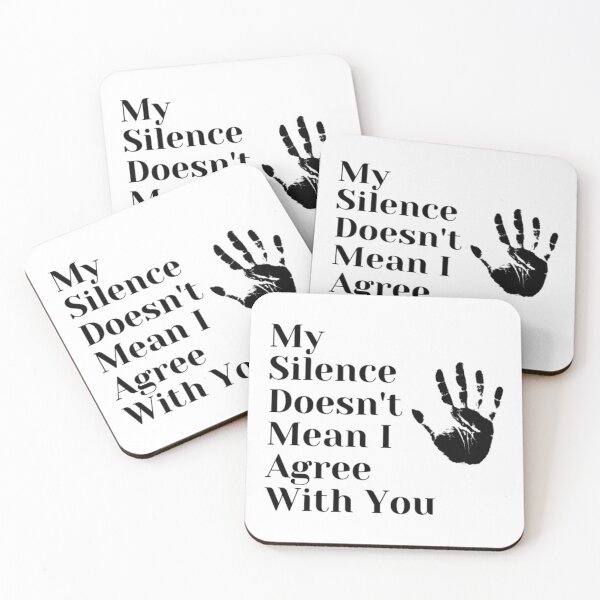 Item preview, My Silence Doesnt Mean I Agree With You designed and sold by imhae.