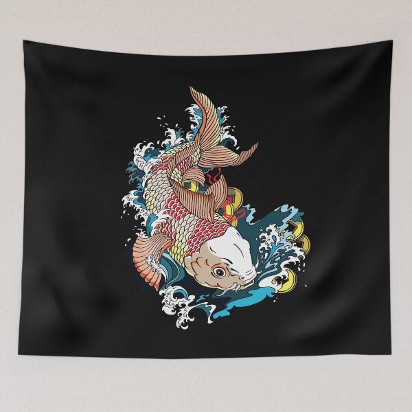 Item preview, Japanese Carp Koi designed and sold by PurpleTank.