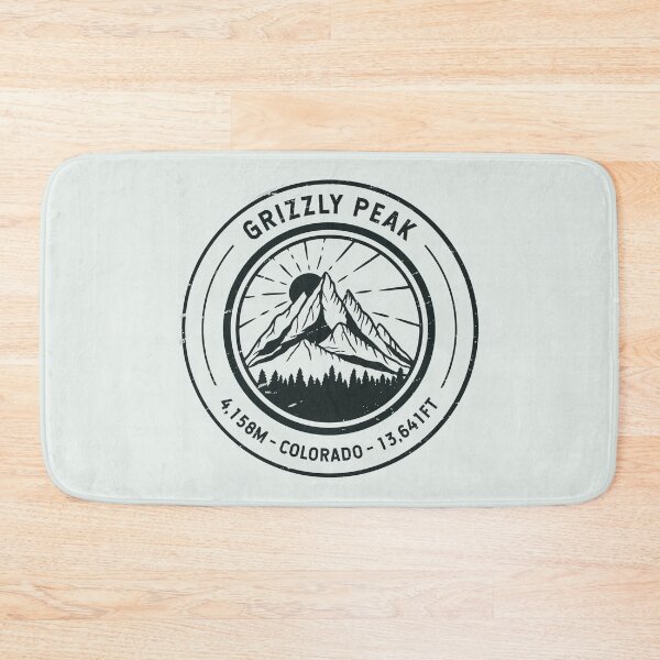 Item preview, Grizzly Peak Colorado | Hiking | Skiing designed and sold by KrisSidDesigns.