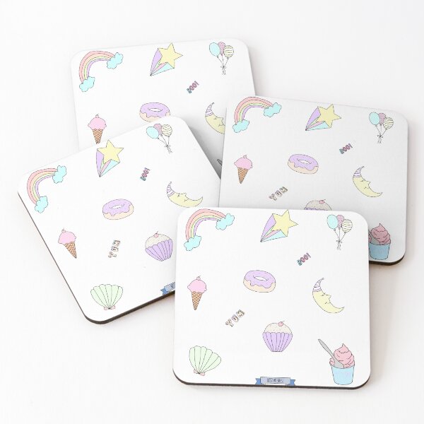 Item preview, Cute pastel art sticker pack designed and sold by Loveartse.