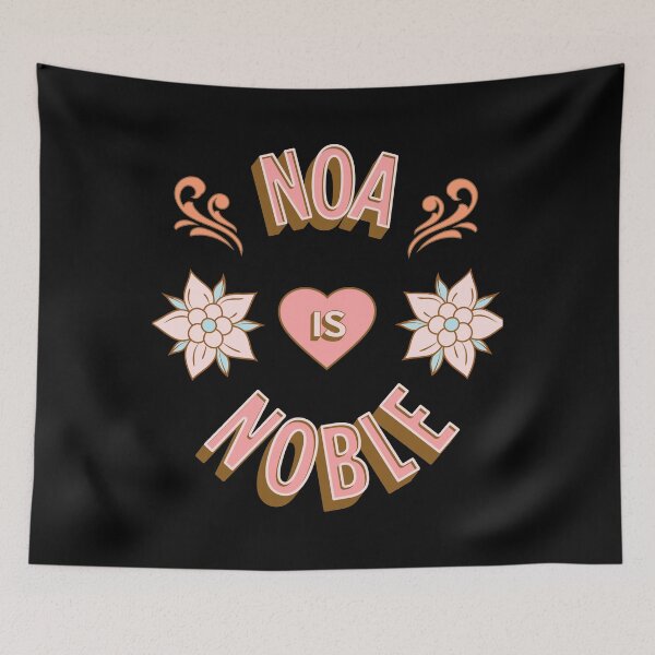 Item preview, Noa is Noble - First Names - Birthday Gifts - Alliteration Fans designed and sold by epicthoughts.