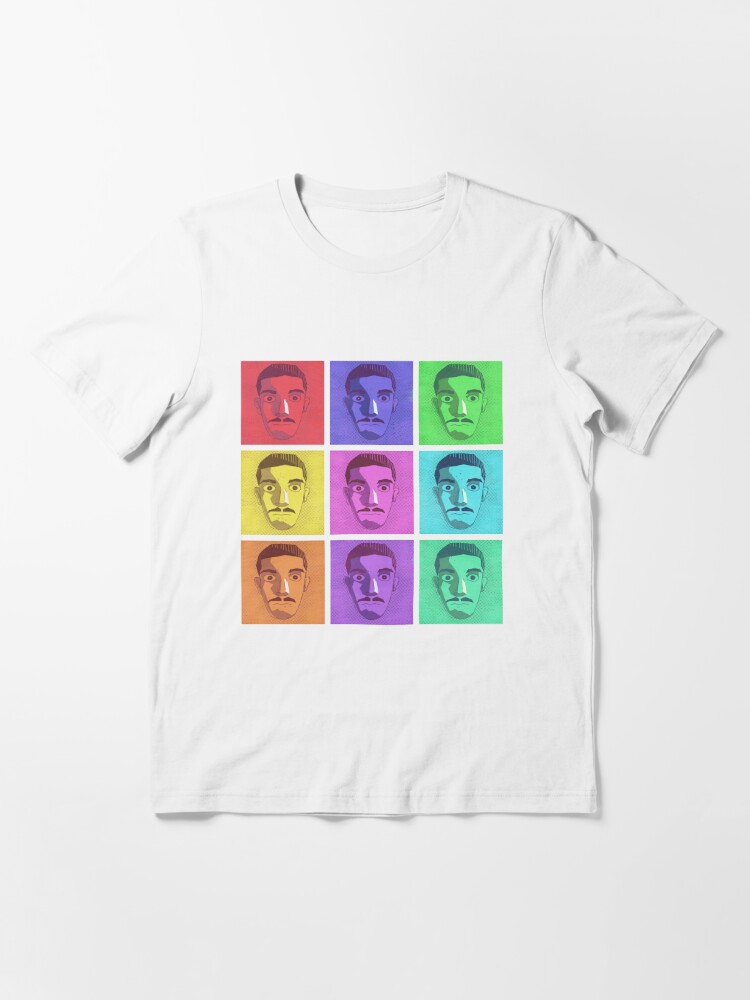 The man face Essential T-Shirt for Sale by JustACrustSock