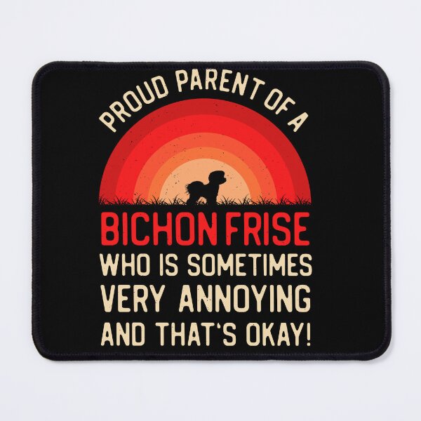 Item preview, Funny Bichon Frise designed and sold by artworkbyrihen.