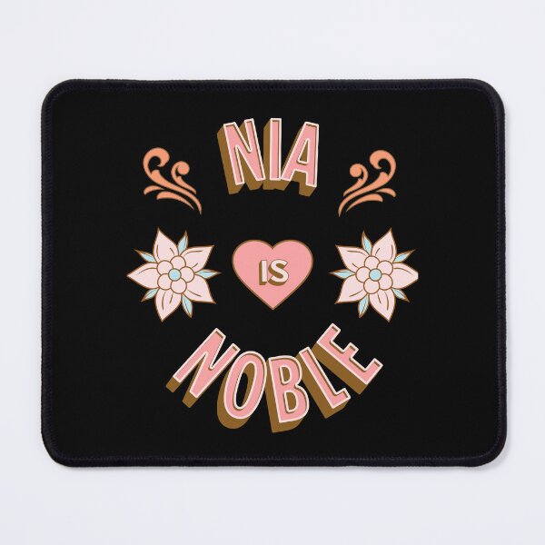 Item preview, Nia is Noble - First Names - Birthday Gifts - Alliteration Fans designed and sold by epicthoughts.