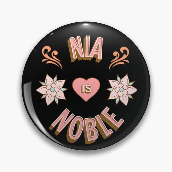 Item preview, Nia is Noble - First Names - Birthday Gifts - Alliteration Fans designed and sold by epicthoughts.