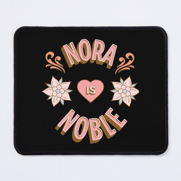 Item preview, Nora is Noble - First Names - Birthday Gifts - Alliteration Fans designed and sold by epicthoughts.