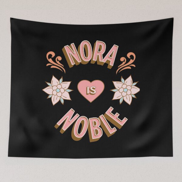 Item preview, Nora is Noble - First Names - Birthday Gifts - Alliteration Fans designed and sold by epicthoughts.