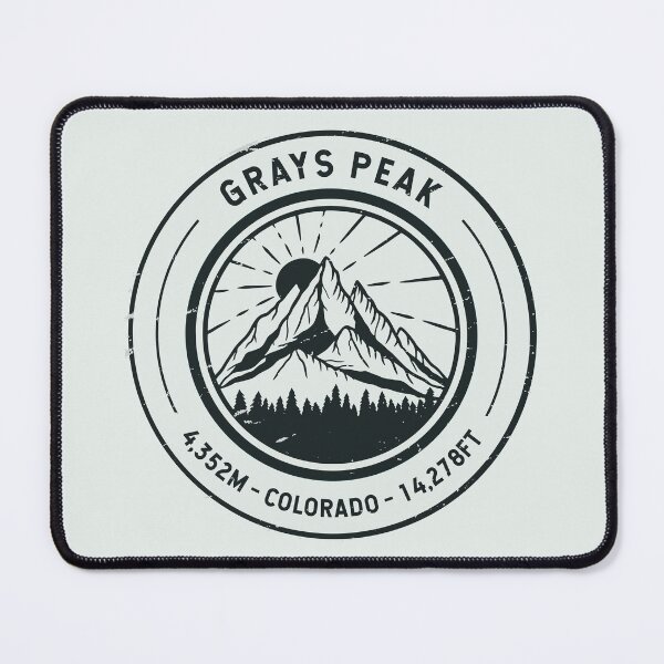 Item preview, Grays Peak Colorado | Hiking | Skiing designed and sold by KrisSidDesigns.