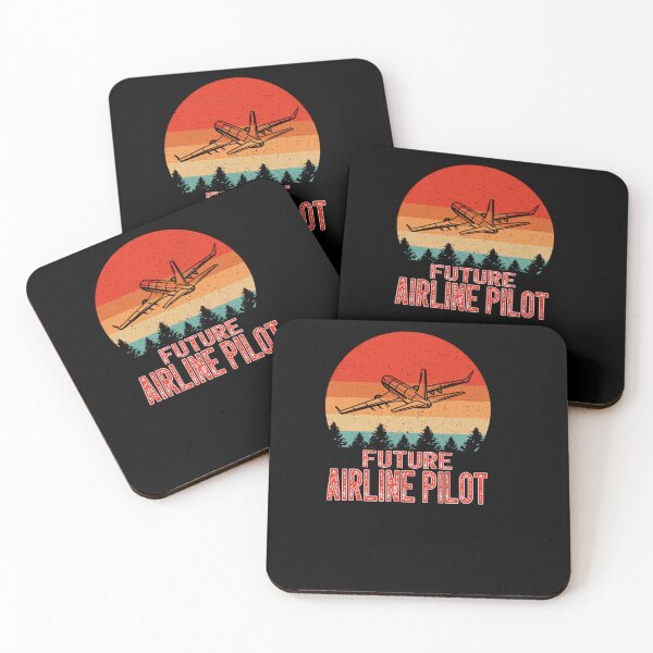 Artikelvorschau, FUTURE AIRLINE PILOT RETRO FLUGZEUG FÜR AIRLINE PILOT KIDS entworfen und verkauft von sobriowslen.
