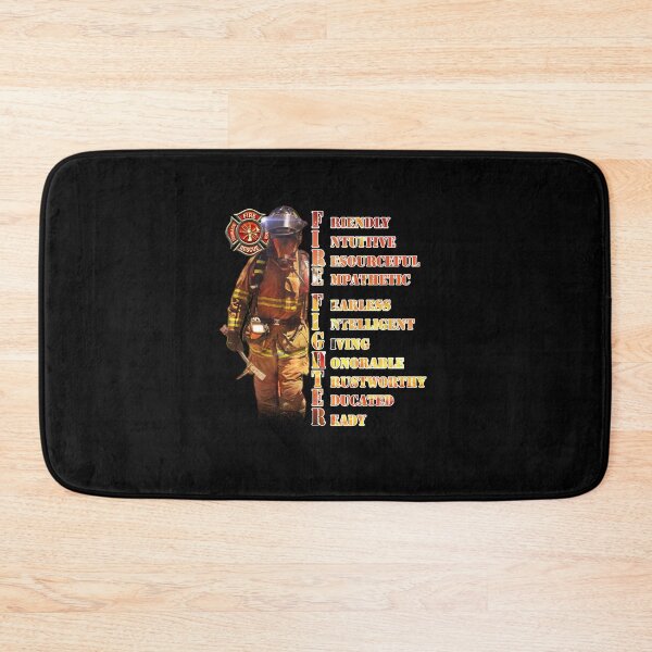 Item preview, Firefighter Man designed and sold by GoldenBuffalo79.