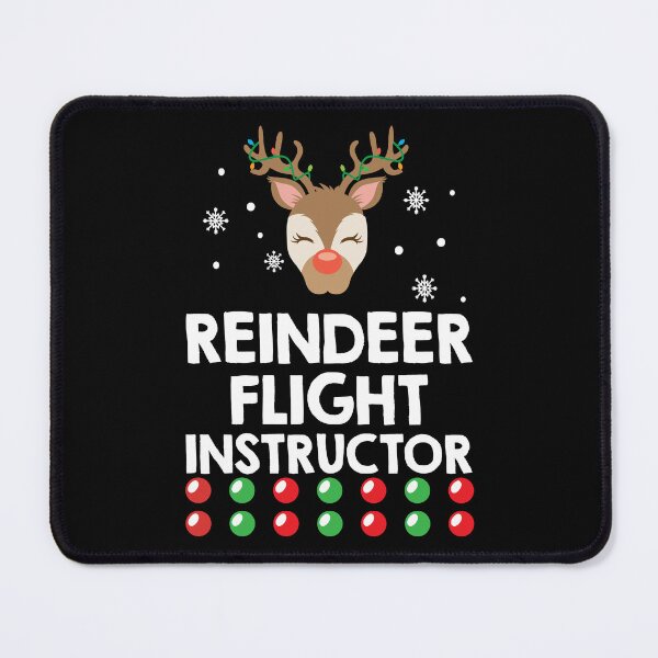 Item preview, Reindeer Flight Instructor Aviation Christmas Gift designed and sold by haselshirt.