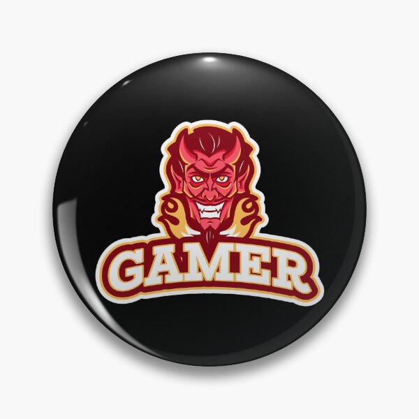 Item preview, Gamer with Smiling Devil designed and sold by PRIVARSHU.