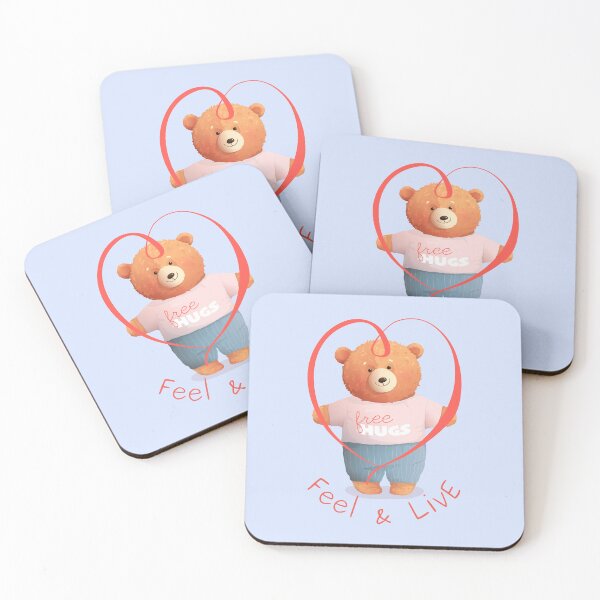 Item preview, Teddy Bear Collection ,Free Hugs by Feel & LivE designed and sold by FeeLnLivE.