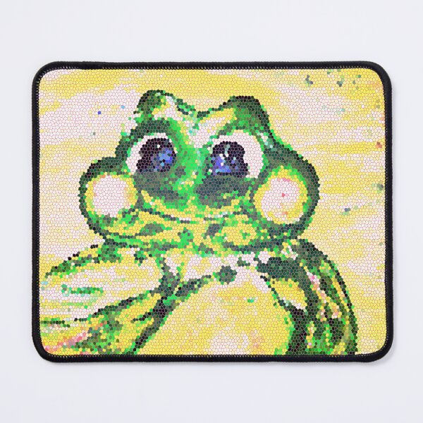 Item preview, Stained Glass Green Frog Painting designed and sold by Dilyana Rumenova - Shantabella.