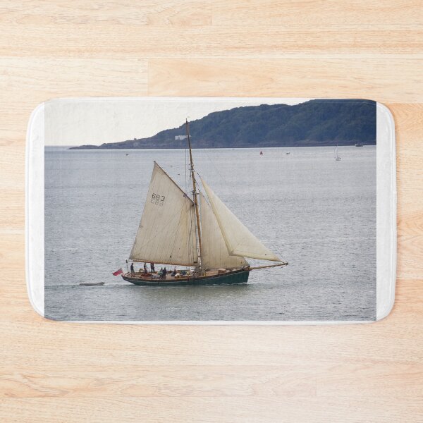Item preview, Yacht on Plymouth Sound designed and sold by days-photographic.