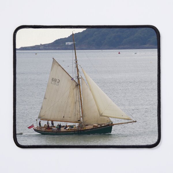 Item preview, Yacht on Plymouth Sound designed and sold by days-photographic.