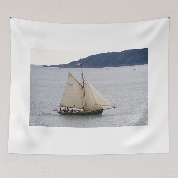Item preview, Yacht on Plymouth Sound designed and sold by days-photographic.
