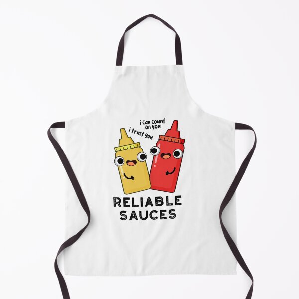 Item preview, Reliable Sauces Funny Food Puns  designed and sold by punnybone.