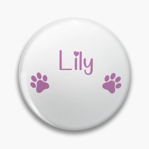 Item preview, Lily Dog or Cat name designed and sold by 4You4U.