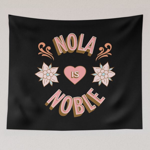 Item preview, Nola is Noble - First Names - Birthday Gifts - Alliteration Fans designed and sold by epicthoughts.