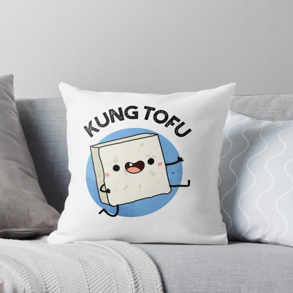 Artikelvorschau, Kung Tofu Lustige Lebensmittel-Tofu-Wortspiele entworfen und verkauft von punnybone.
