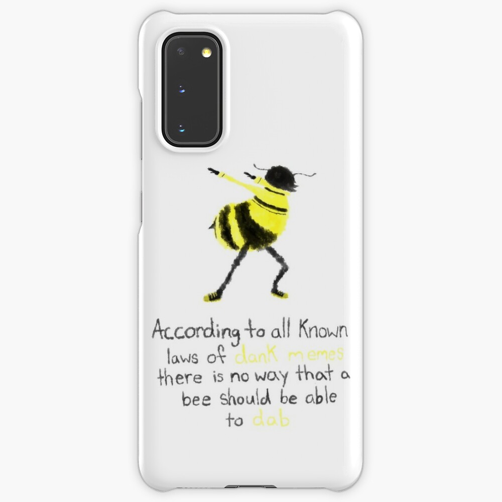 Bee Movie Dab Case Skin For Samsung Galaxy By Cantabscond Redbubble
