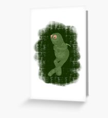 It Ain't Easy Being Green Greeting Card
