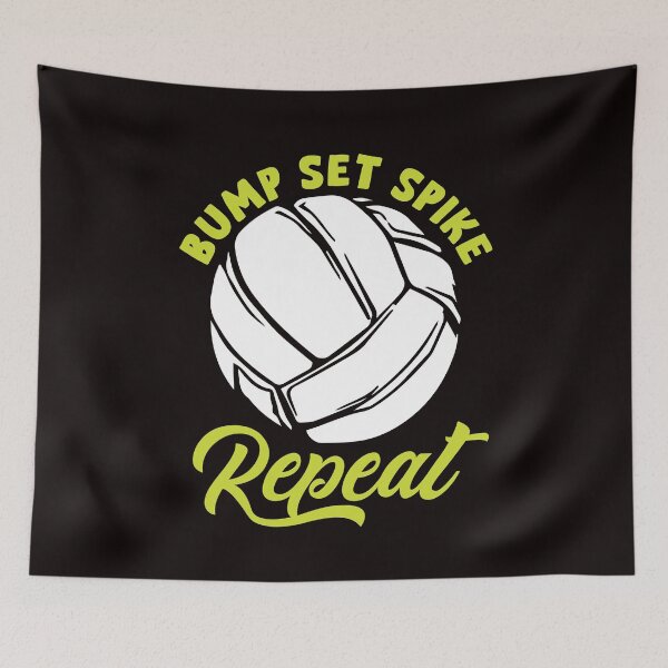 Item preview, Bump Spike Set Volleyball Team Setter Ball Sports Training designed and sold by TomGiantDesigns.