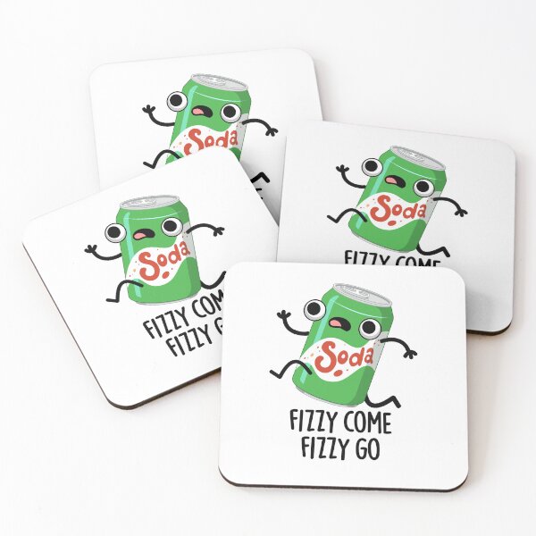 Item preview, Fizzy Come Fizzy Go Funny Soda Pop Puns  designed and sold by punnybone.