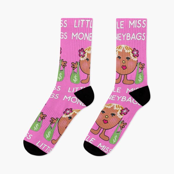 Item preview, BLINGED-UP LITTLE MISS MONEYBAGS white text designed and sold by janeynic.
