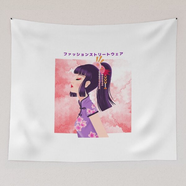 Item preview, Japanese schoolgirl designed and sold by Verbiage24.