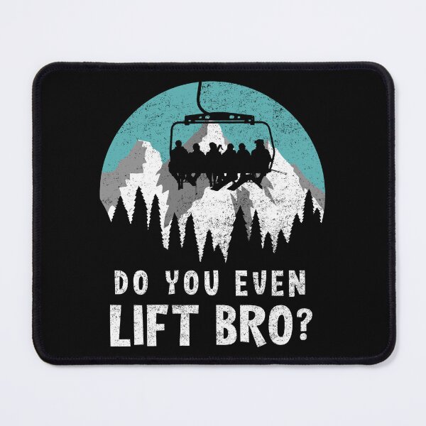 Item preview, Do you Even Lift Bro Mountain Cable Car Winter Snow designed and sold by haselshirt.
