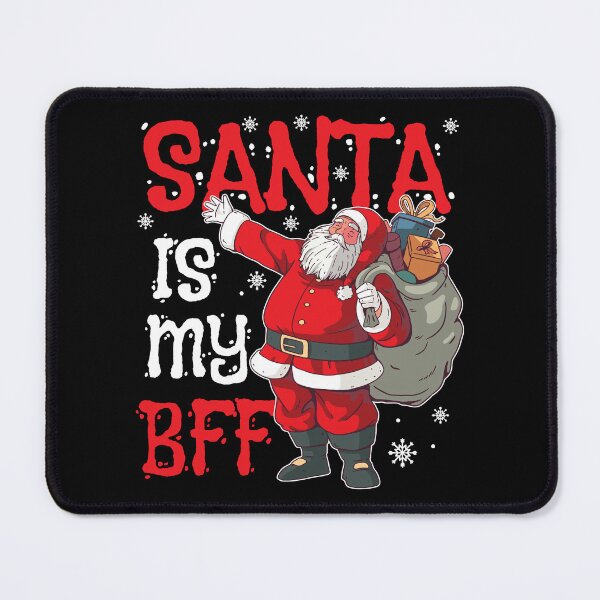 Item preview, Christmas Funny Santa Is My BFF Holiday Present designed and sold by haselshirt.
