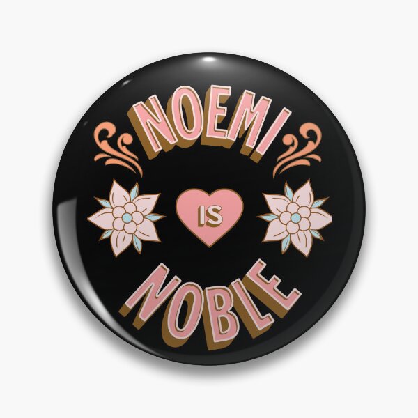 Item preview, Noemi is Noble - First Names - Birthday Gifts - Alliteration Fans designed and sold by epicthoughts.