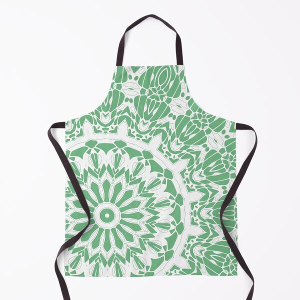 Item preview, May Green Mandala designed and sold by Kelly Dietrich Mandala & Fractal Art.